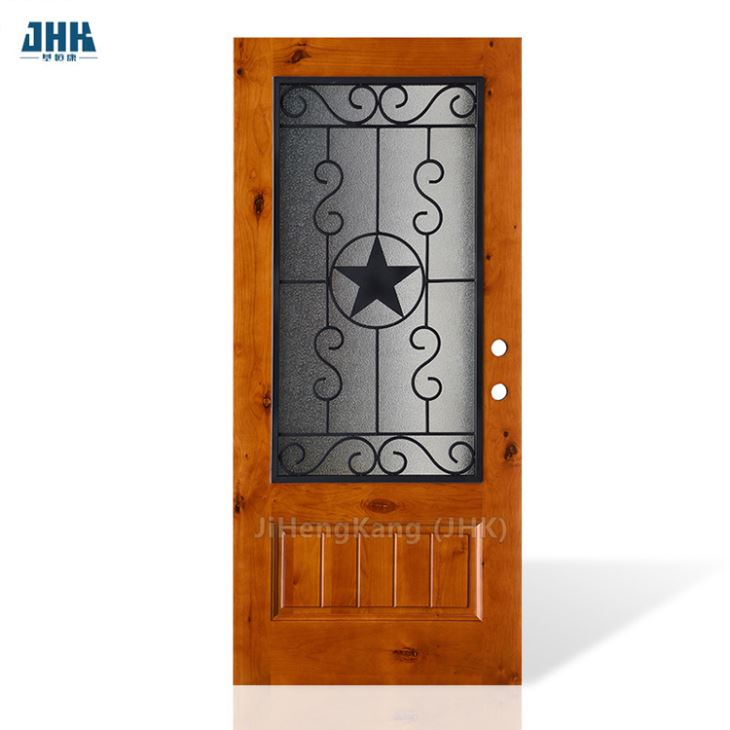 Porta de madeira interna / porta de madeira maciça (RA-N001)