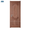 Novo design barato em nogueira natural folheado de madeira porta de madeira interna
