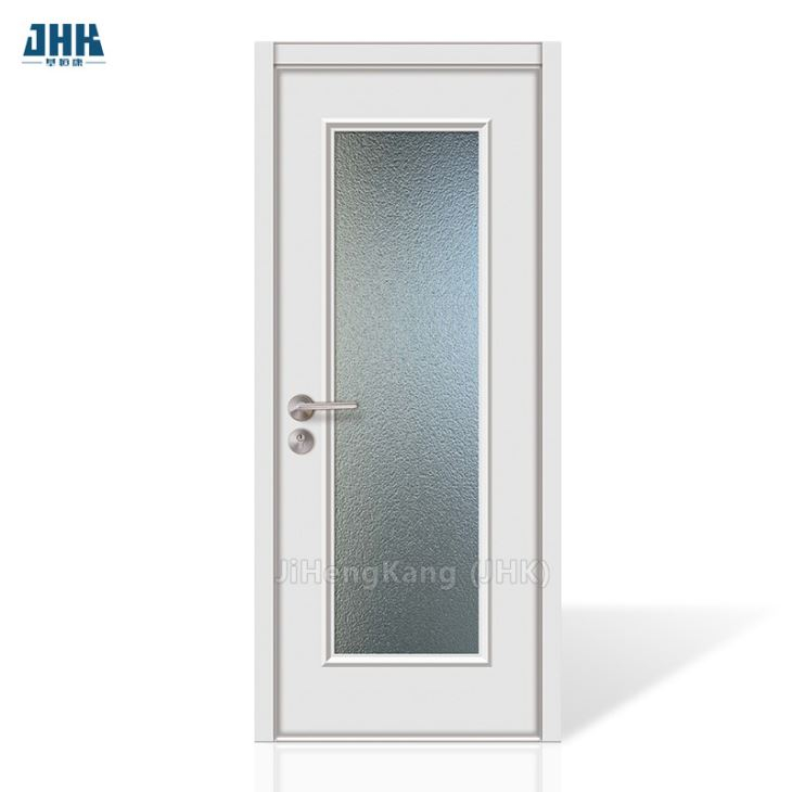 Porta de correr de vidro temperado com divisória de vidro duplo